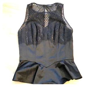 Guess peplum top